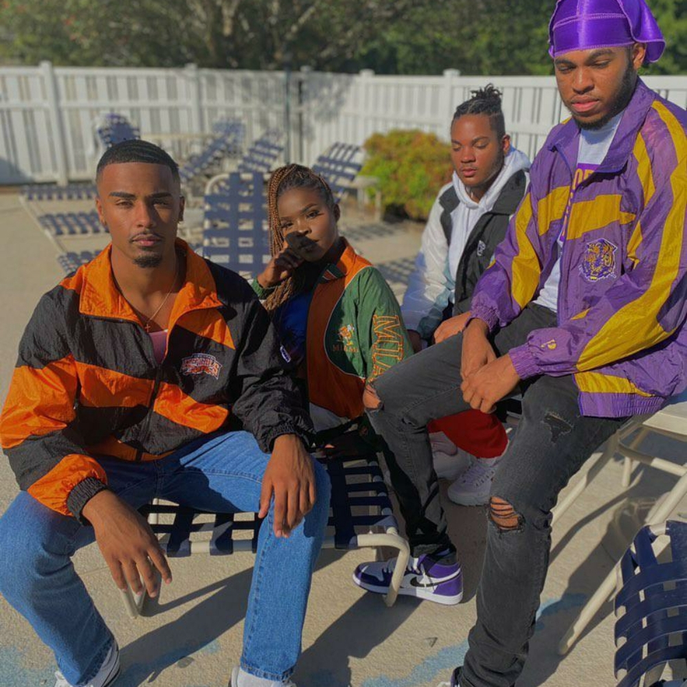 Vintagr Miami Pelicans Windbreaker